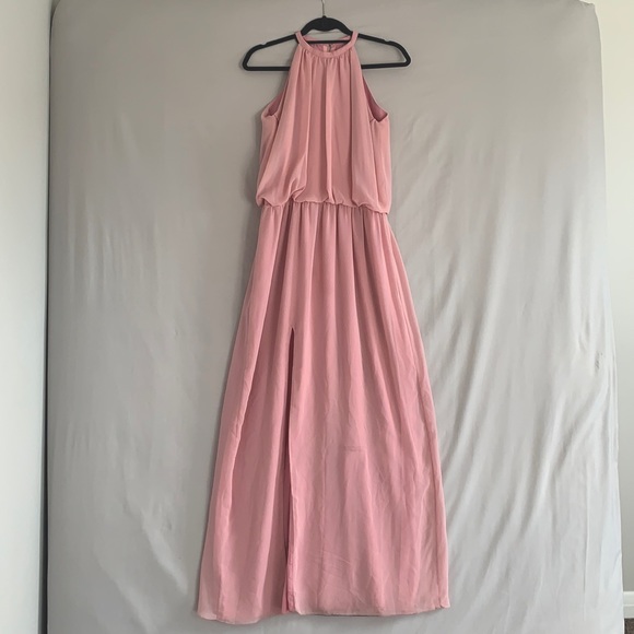 Pink maxi dress | size M - Picture 1 of 10